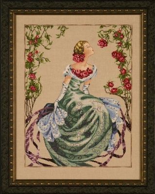 Lady Of The Mist by Mirabilia Designs 2007 Designer Nora Corbett Cross stitch pattern