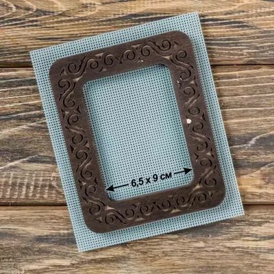 Magnetic embroidery hoops 6.5cm x 9cm or 2.36"x3.54" by Wonderland Crafts Wooden Hoop Frame on magnets  Perfect for Mill Hill embroidery!