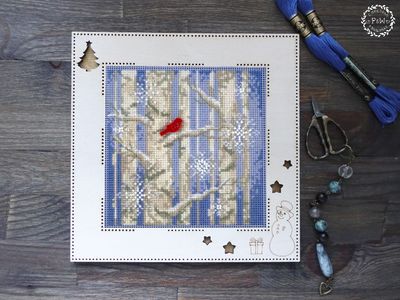 Christmas Tree Frame for Mill Hill by Primitive and Wood (P&amp;W) Designer embroidery accessories