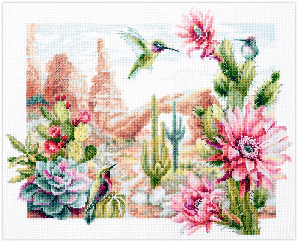 Wild West Flowers by Magic Needle 2022 Counted cross stitch kit