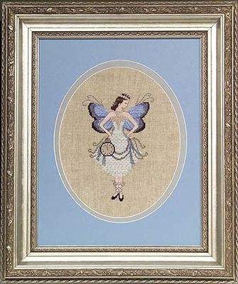 Miss New Year's Fairy by Mirabilia Designs 2007 designer Nora Corbett Cross Stitch Pattern Limited edition #5 of the Fairy Holiday Collection