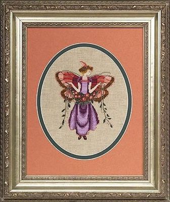 Thanksgiving Harvest Fairy by Mirabilia Designs 2007 Cross Stitch Pattern Limited edition #6 of the Fairy Holiday Collection