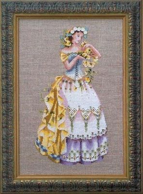 The Blossom Harvest by Mirabilia Designs 2001 Designer Nora Corbett Counted cross stitch pattern