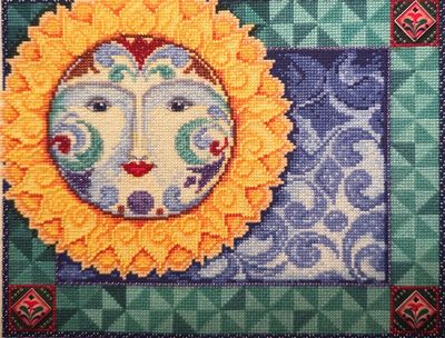 Sunshine by Mill Hill 2012 Jim Shore Publications Counted cross stitch printed pattern