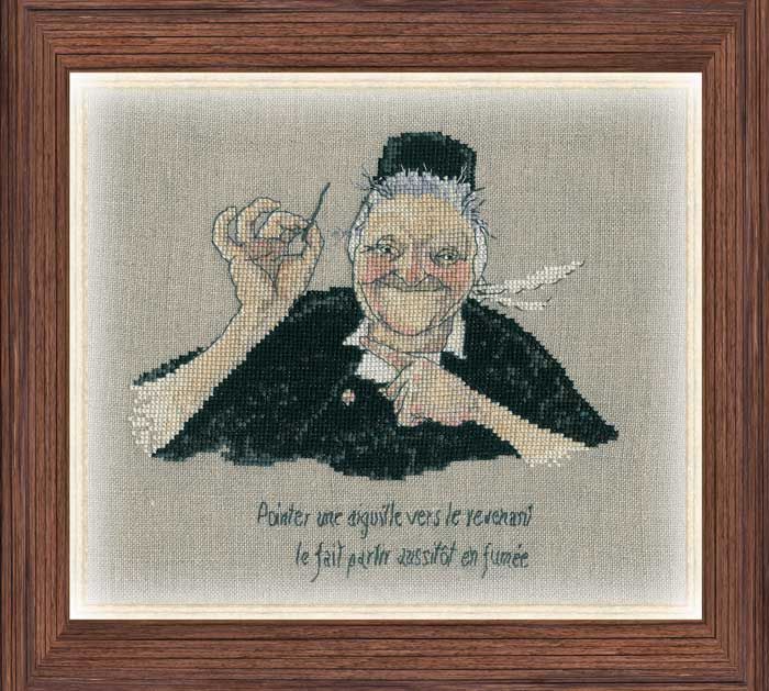Mamm Gozh by Nimuë. Designer Annaïck Chauvel Counted cross stitch kit/Pattern