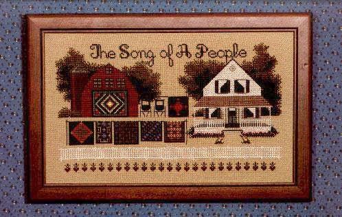 The Song of a People by Told in a Garden. Designer Marilyn Leavitt-Imblum Counted cross stitch pattern