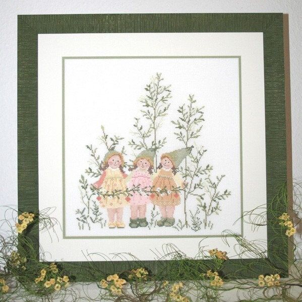 We - one heart and one soul (Wir - ein Herz und eine Seele) by UB-Design (Germany) Counted cross-stitch pattern
