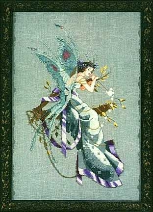A Midsummer Night's Fairy by Mirabilia Designs 1997 Designer Nora Corbett Counted cross stitch pattern