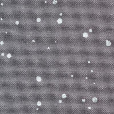 Grey Basalt/ White Lugana - Murano - Splash 32ct. by Zweigart Fabric for embroidery Cotton/Rayon 13" x 18" (Fat Eighth)
