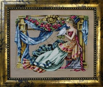 Athena (Goddess Of Wisdom) by Mirabilia Designs 2008 Counted cross stitch pattern, embellishment pack