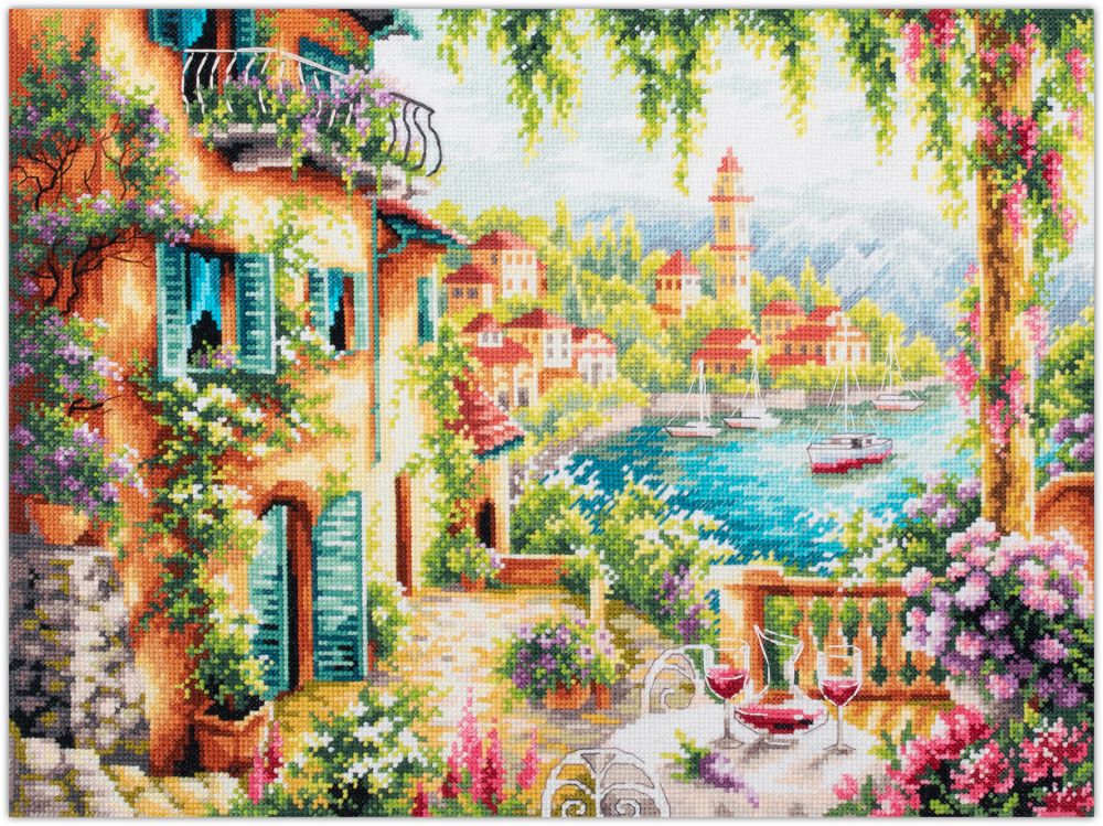 Lombardy Summer by Magic Needle 2021 Counted cross stitch kit