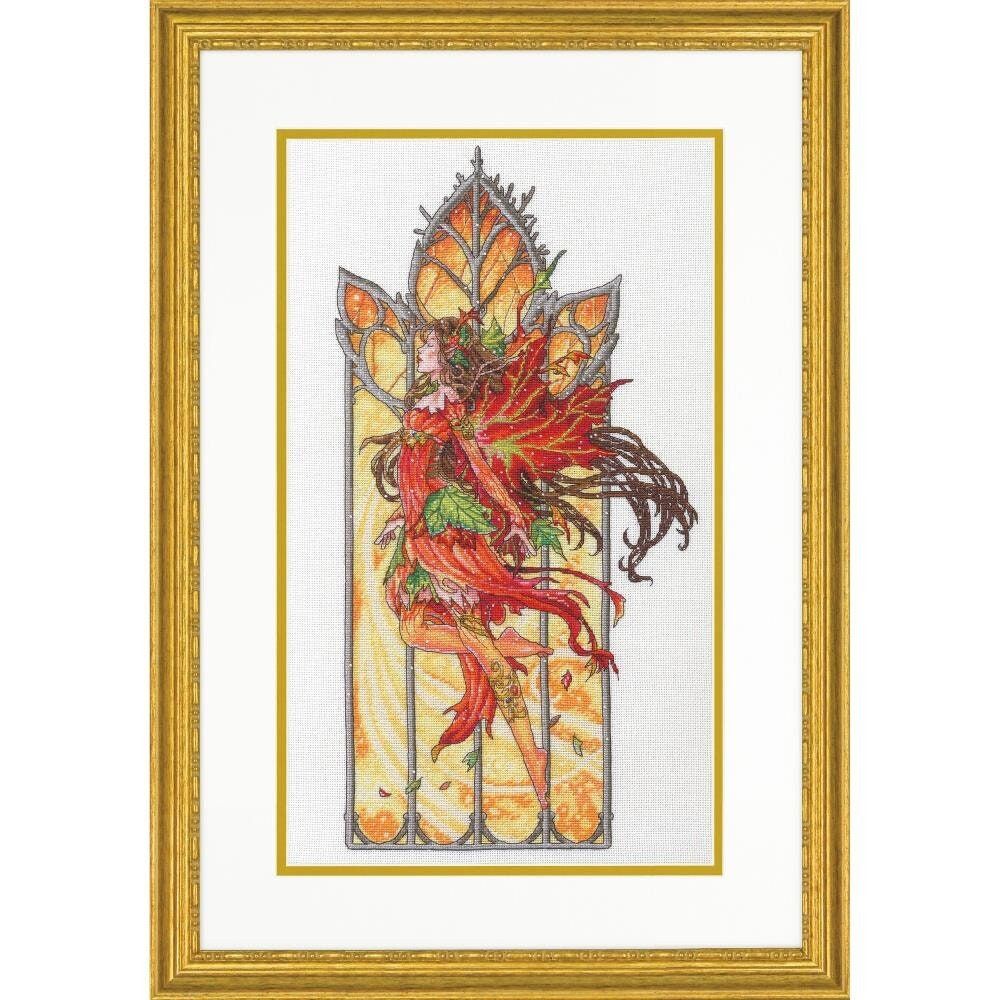 Dancing Fall Fairy by Dimensions The Gold Collection. Counted Cross Stitch Kit 2023