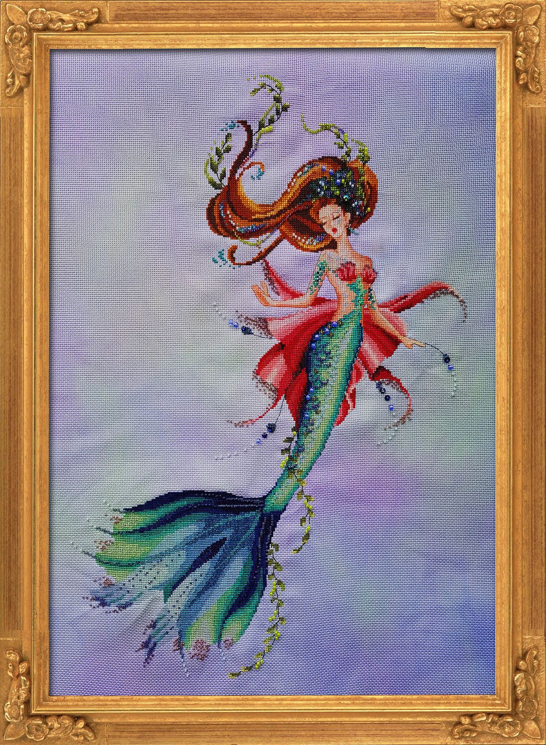 Aquamarina by Bella Filipina Designs 2018 Counted Cross Stitch Pattern