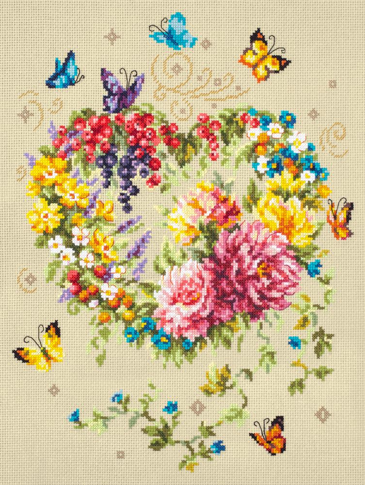 Tenderness of your heart by Magic Needle 2019 Counted cross stitch kit