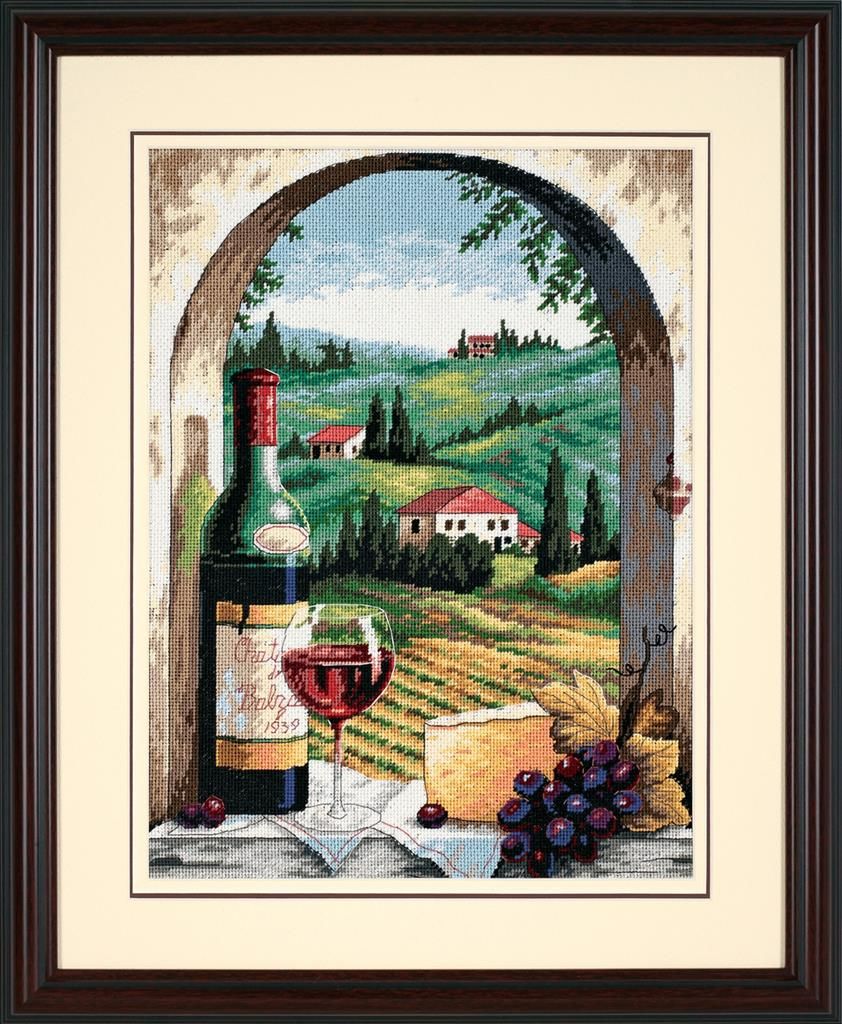 Dreaming Of Tuscany by Dimensions Gold Petites Collection Counted Cross Stitch Kit