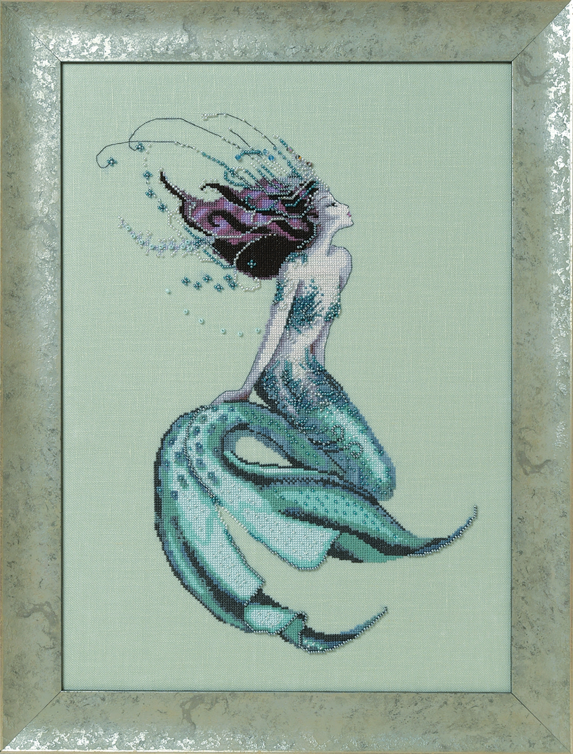 Lilith of Labrador by Mirabilia Designs 2019 Counted cross stitch pattern, Embellishment Pack