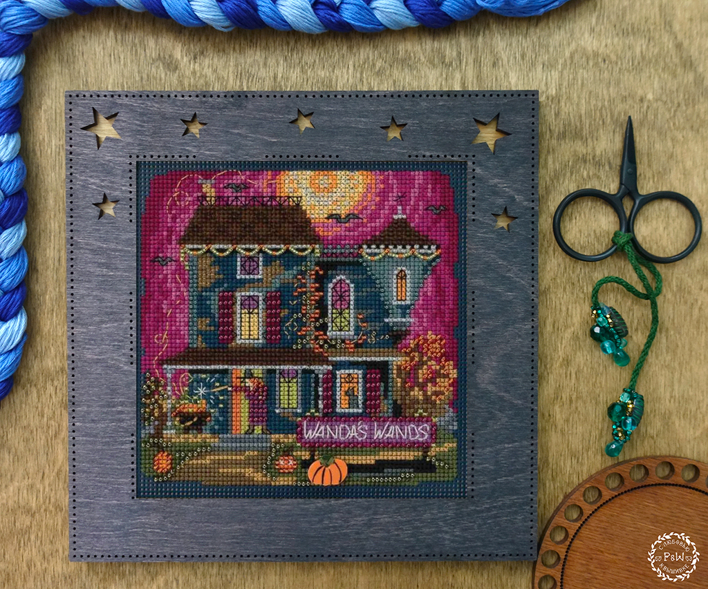 Stars Frame for Mill Hill by Primitive and Wood (P&amp;W) Designer embroidery accessories