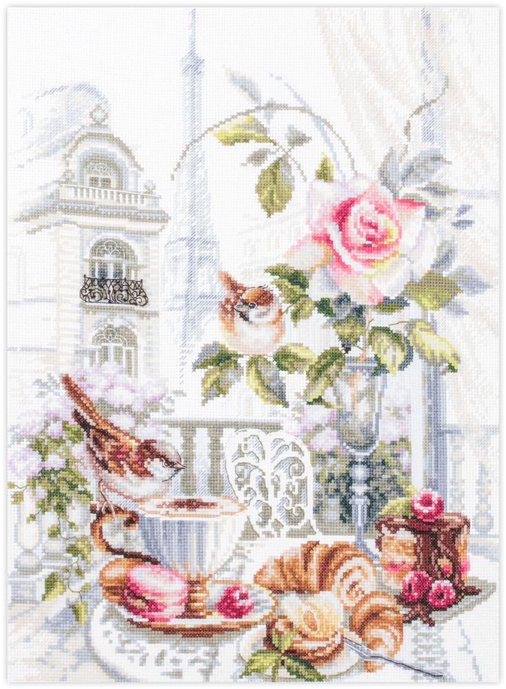Parisian Morning by Magic Needle 2021 Counted cross stitch kit