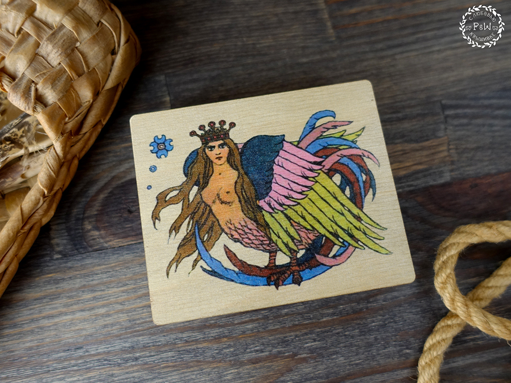 Sirin Box by Primitive and Wood (P&amp;W) Designer embroidery accessories