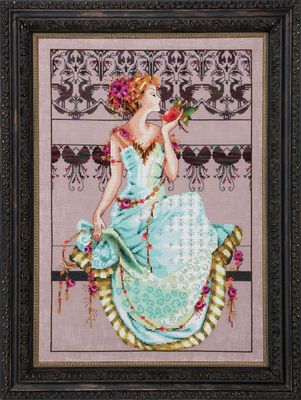 Persephone by Mirabilia Designs 2013 Counted cross stitch pattern, embellishment pack