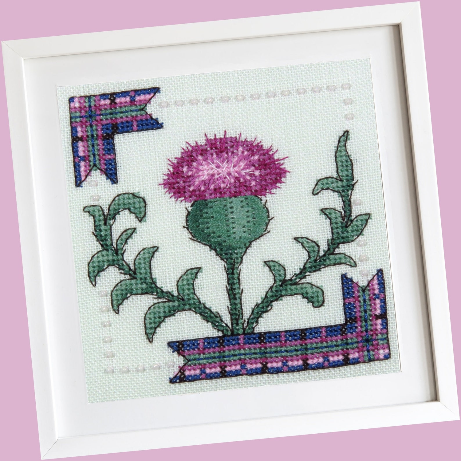 Sassy Thistle by Faby Reilly Designs 2021 Counted Cross Stitch pattern Intermediate Level