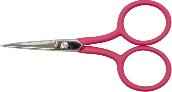 Pink Soft Grip Embroidery scissors by Permin