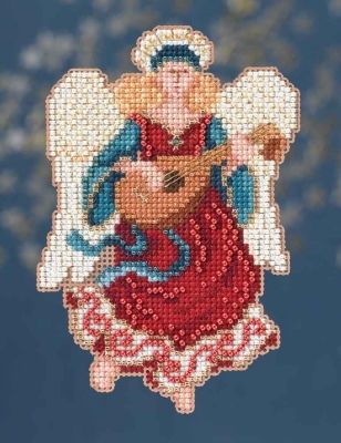 Angelina by Mill Hill 2014 Angel Trilogy Series Beaded cross stitch kit