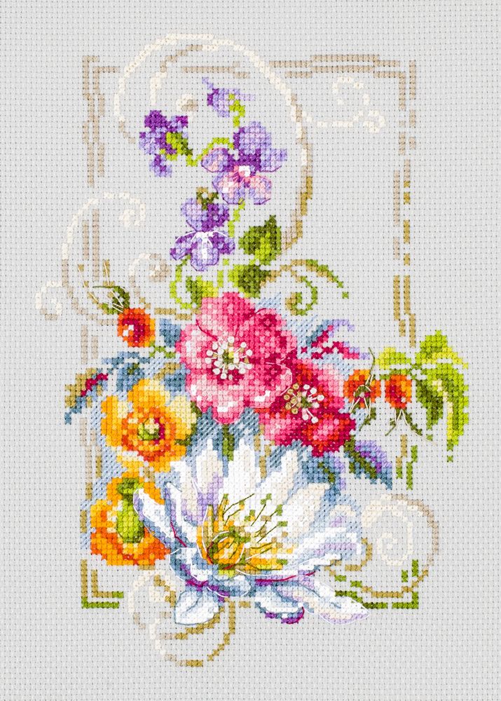 Happy July by Magic Needle 2019 Counted cross stitch kit