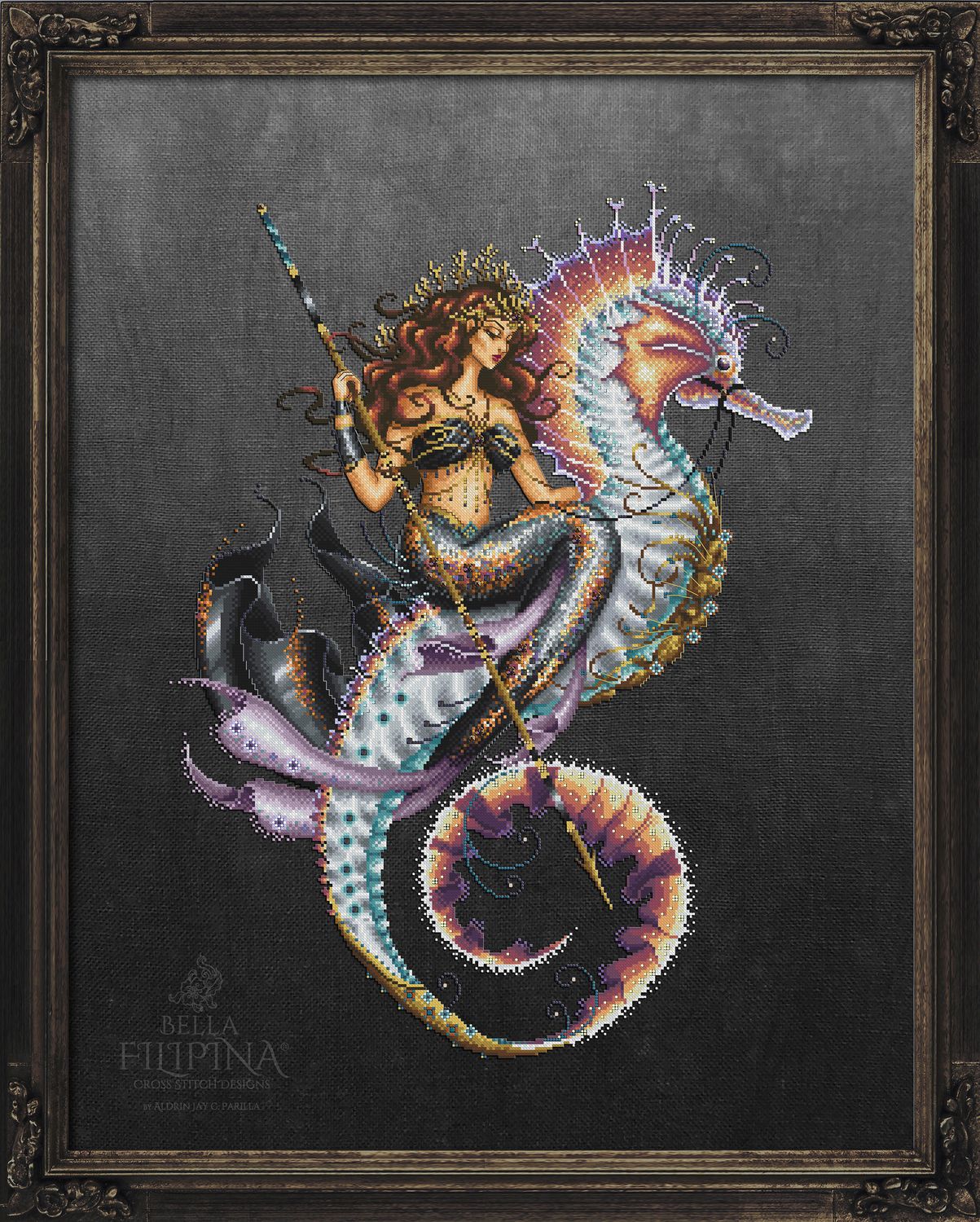 The Legend of Freya by Bella Filipina Designs Release July 2025 Counted cross stitch pattern