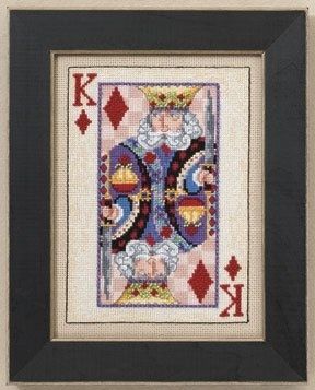 King by Mill Hill 2010 Jim Shore Kits Everyday Series beaded cross stitch embroidery kit