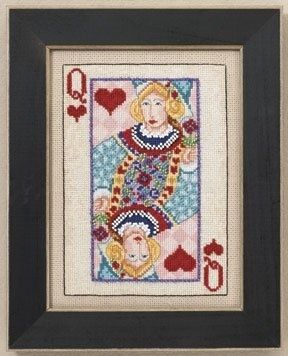 Queen by Mill Hill 2010 Jim Shore Kits Everyday Series beaded cross stitch embroidery kit