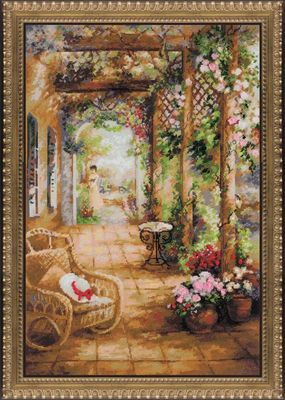 A Secret Romance by Riolis 2013 Premium Counted Cross Stitch Kit