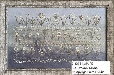 Nature! by Rosewood Manor Design 2025 Counted cross stitch pattern