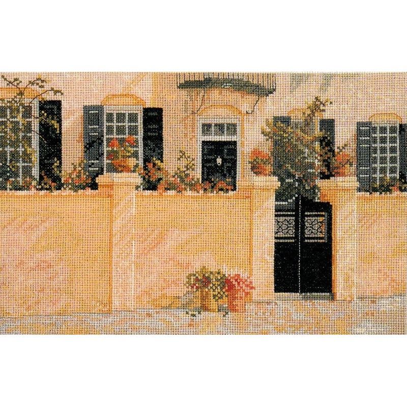 Garden Wall by CW Designs 2013 Graphs by Barbara and Cheryl Counted cross-stitch pattern