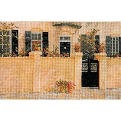 Garden Wall by CW Designs 2013 Graphs by Barbara and Cheryl Counted cross-stitch pattern