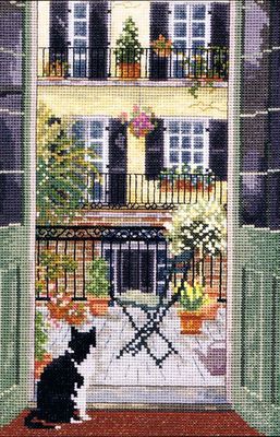 Jacque's View by CW Designs 2014 Graphs by Barbara and Cheryl Counted cross-stitch pattern