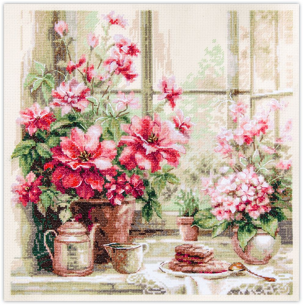 Morning in Rosy Tones by Magic Needle 2025 Counted cross stitch kit