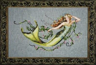 Emerald Mermaid by Mirabilia Designs 2004 Cross stitch pattern