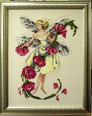 November Topaz Fairie by Mirabilia Designs 2007 Counted cross stitch pattern