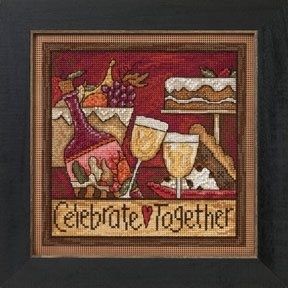 Celebrate Together by Mill Hill 2012 Everyday Series Sticks Collection Beaded cross stitch embroidery kit