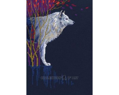 Wolf leader by RTO FairyTales Collection Mystic design Сounted Cross Stitch Kit