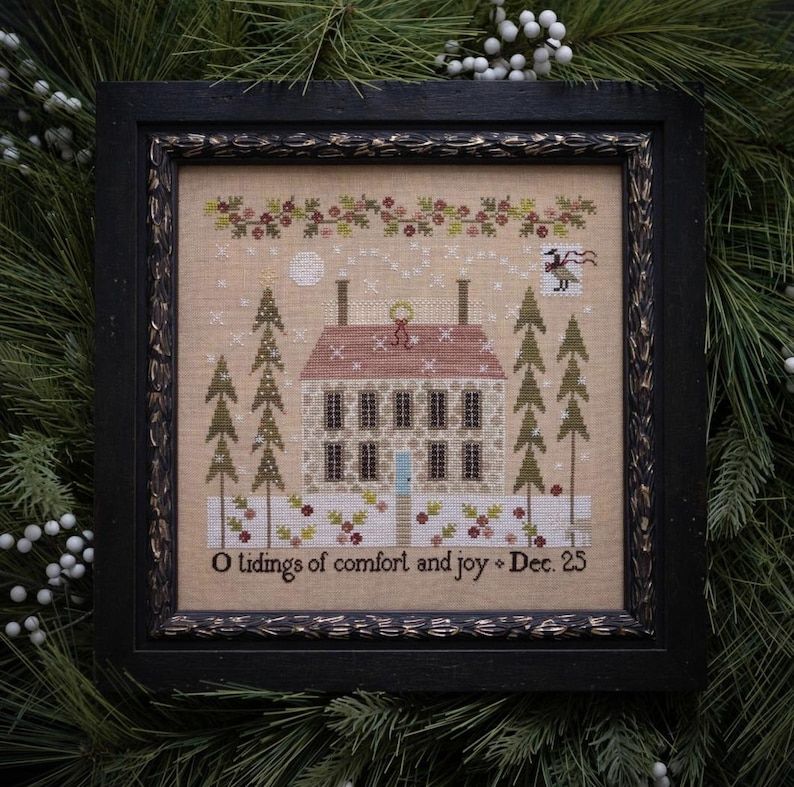 Comfort and Joy by Plum Street Samplers 2024 Counted Cross Stitch Pattern