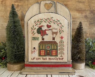 Up on the Housetop by Teresa Kogut's Creative Whims 2024 Counted cross stitch pattern