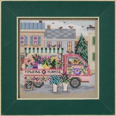 Flower Truck by Mill Hill 2026 Spring Series Buttons and Beads Collection
