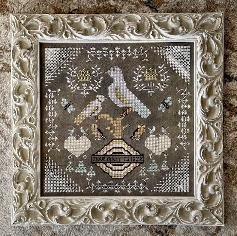 Majestic Birds by Kathy Barrick 2023 Counted cross stitch pattern