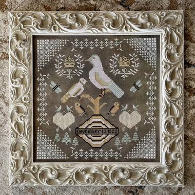 Majestic Birds by Kathy Barrick 2023 Counted cross stitch pattern