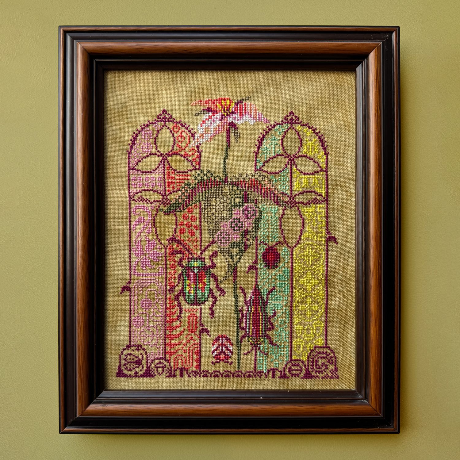 Trillium Forest by Jessica Doize (JEDxStitch) 2026 Counted cross stitch pattern