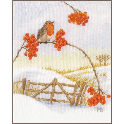 Winterland by Lanarte 2023 Marjolein Bastin Collection Counted Cross Stitch Kit