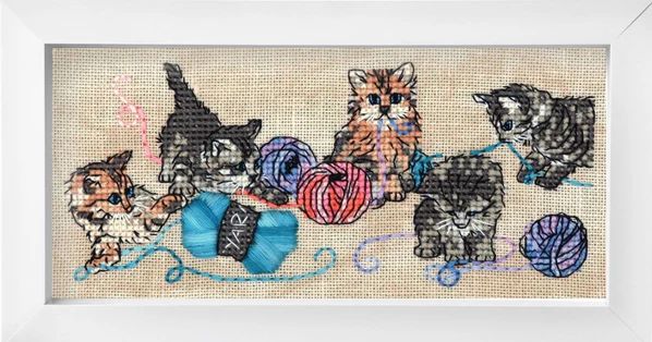Kittens &amp; Yarn by Faby Reilly Designs Exclusive for Nashville 2026 Counted Cross Stitch pattern