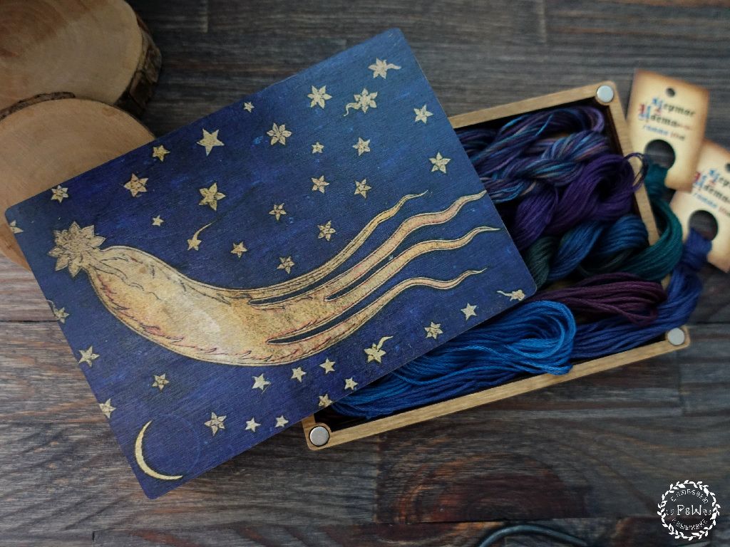 The Great Comet Box by Primitive and Wood (P&amp;W) Designer embroidery accessories